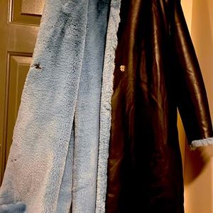 Reversible Leather/faux fur jacket